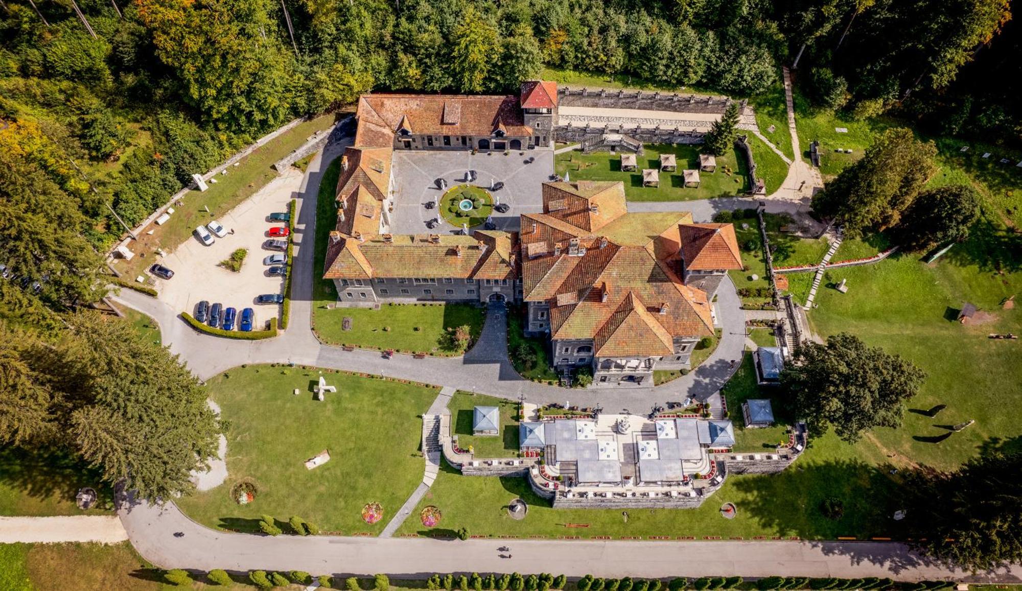 Castelul Cantacuzino Буштени Экстерьер фото